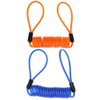 Reminder Cable,YOFUNTLE [2 Pack] Disc Lock Cable,Security Steel Wire Spring