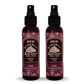Black Canyon White Tea & Apricot Scented Hair Oil, 4 Oz (2 Pack)