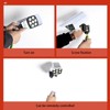 Solar LED Wall Light Simulated Camera Induction Lamp Remote Control