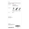 uniball 207 Retractable Gel Pens, Micro Point (0.5mm), Black, 5