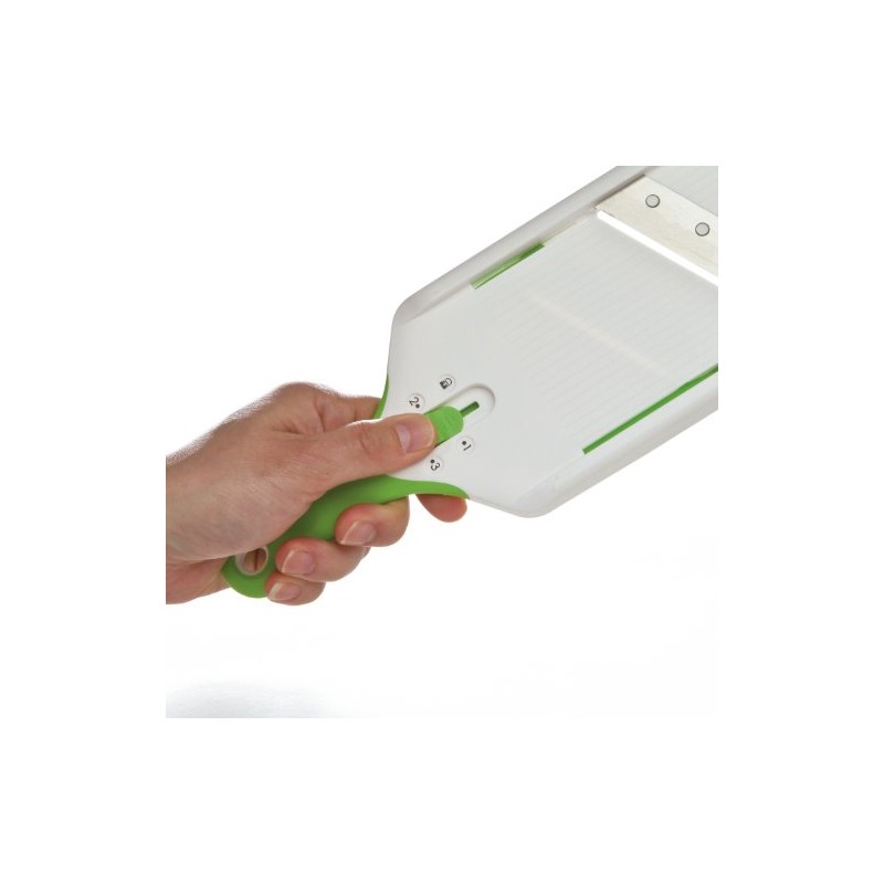 Prepworks por Progressive Adjust-A-Slice Mandolina, Slice Mandoline, Verde, A, 1
