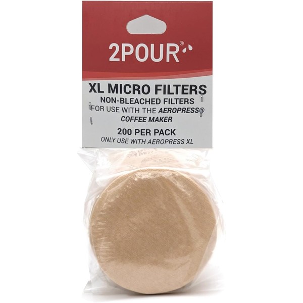 1 Pack (200x) Reusable Replacement Paper Filters Compatible With XL