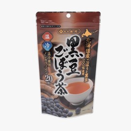 Dokura [Black Bean Burdock Tea] Tea Bags 20 Bags for Both Hot and Cold Use, Caffeine-Free