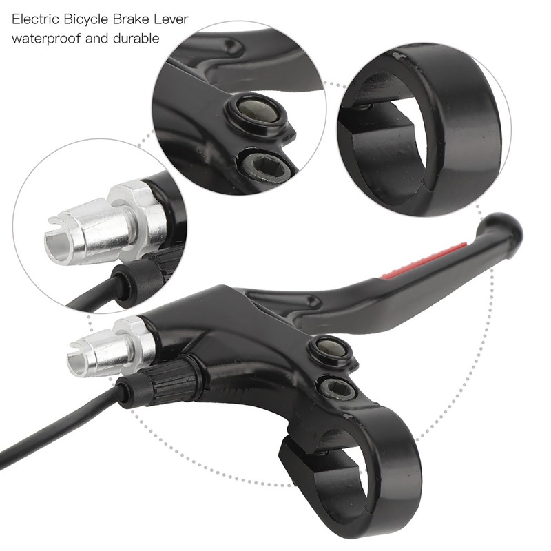 2pcs Aluminum Bicycle Brake Lever Electric Brake Handle for Electric
