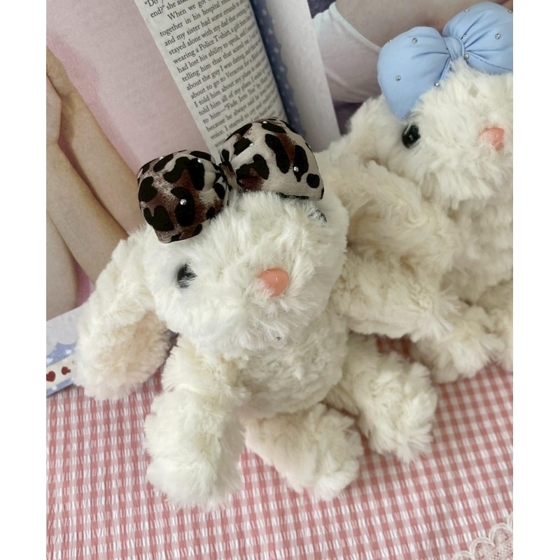 Wigo Princess Rabbit Plush Keychain for Women, pattern 1