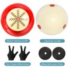 HEYLEAYAR 2 Pcs Billiard Training Cue Ball,Pool Cue Ball Practice