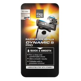 Cien Shark 5 Blade Replacement cartridges Pack of 4