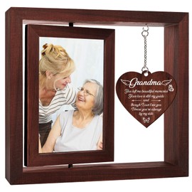Memorial Gifts for Loss of Grandmother-Vetbuosa Grandmother Picture Frame, Sympathy Gifts for Loss of Grandma,bereavement Gifts for Loss of Grandmother,Remembrance Gifts Funeral Gifts Condolence Gifts for Loss of Grandma- Fits 4x6 In Photo- in Loving Mem