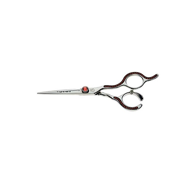 Yak Ushi Diamond Red Du 55 Hair Cutting Scissors 5.5 Inches