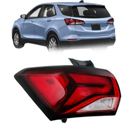 WFLNHB Tail Light Left Replacement for Equinox 2022 2023 2024 Driver Side Rear Brake Lamp 85132581