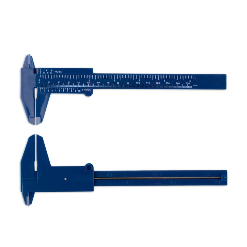 Ultrassist Plastic Vernier Caliper (2pcs), 150 mm Mini Plastic Caliper