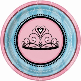 Fairytale Princess Dinner Plates, 8ct