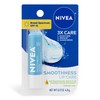 NIVEA Smoothness Lip Care, Sunscreen Lip Balm with SPF 15