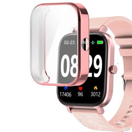 smaate Watch Cases compatible with TORJALPH Choiknbo TJ37 1.83” Smart Watch, TPU Case with Screen Protector, Protecting Watch Body & Screen