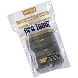 Wooster RR308-4 1/2 Jumbo-Koter Pro Foam 2-Pack Paint Rollers, 4 1/2-Inch