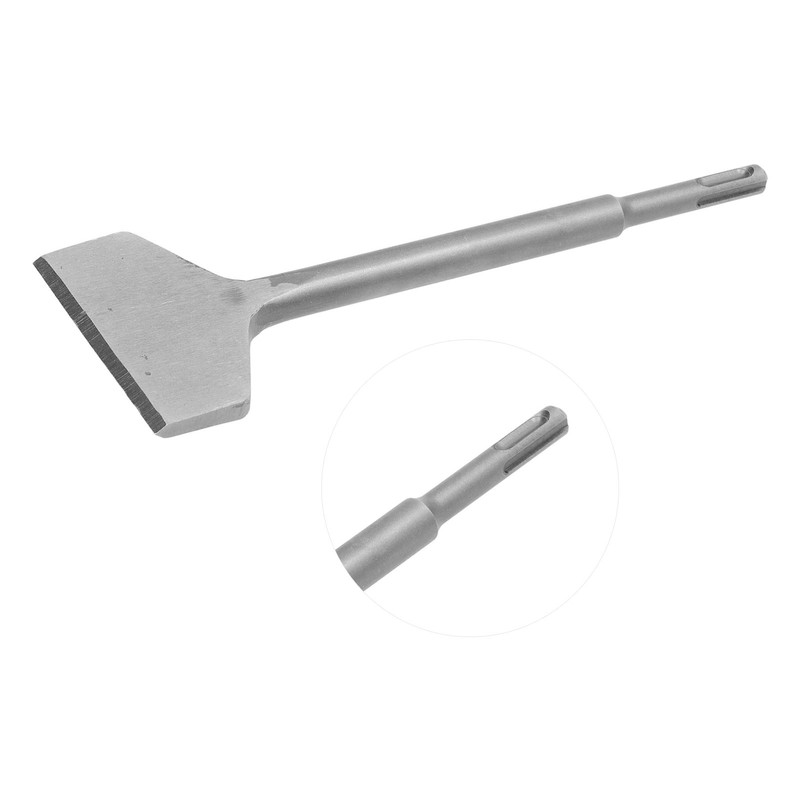 Wide Tile Thinset Chisel Wall Floor Scraper Round Shank Rotary