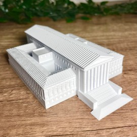 Sands3D Supreme Court Replica, White House Gift, Washington DC Gift White House Toy, President Gift, United States Gift, US Capital Building Gift (Supreme Court)