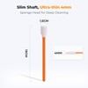 K&F CONCEPT Foam Cleaning Swabs, Individually Wrapped Foam Sticks for