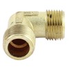 Sourcingmap Air Compressor 3/8 BSP M/M Thread 90 Degree Joint