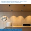 KYOTECH LED Ceiling Spotlight with Indirect Light Including GU10 Socket