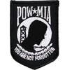 POW-MIA - POW-MIA Shield Patch-3"x2"