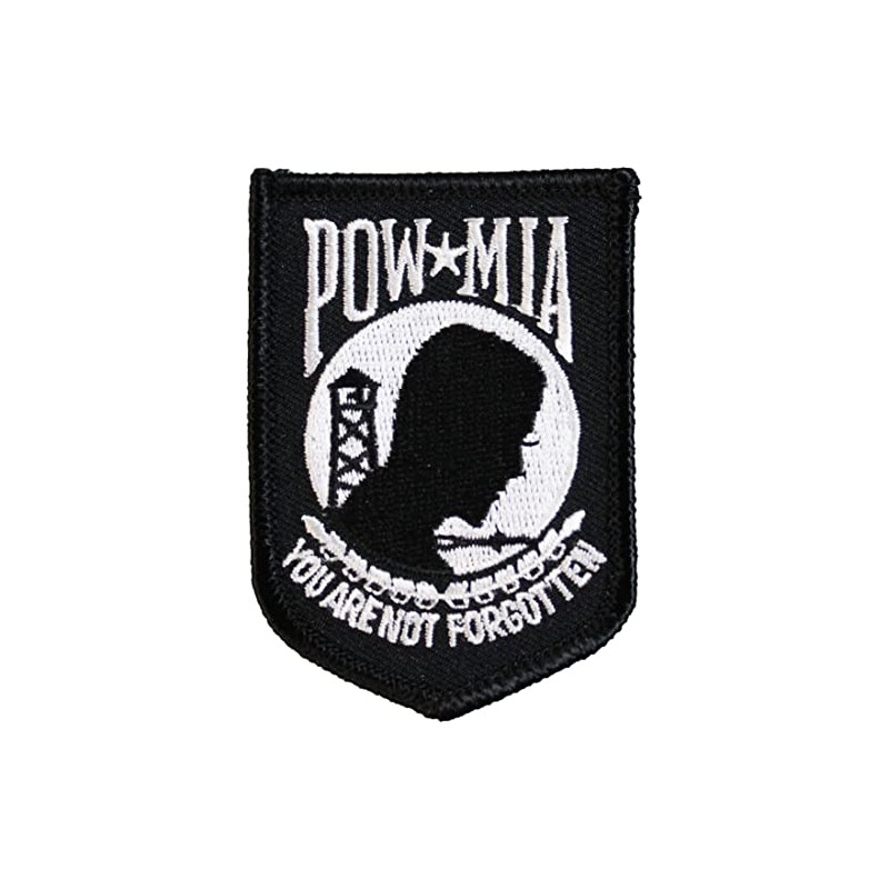 POW-MIA - POW-MIA Shield Patch-3"x2"