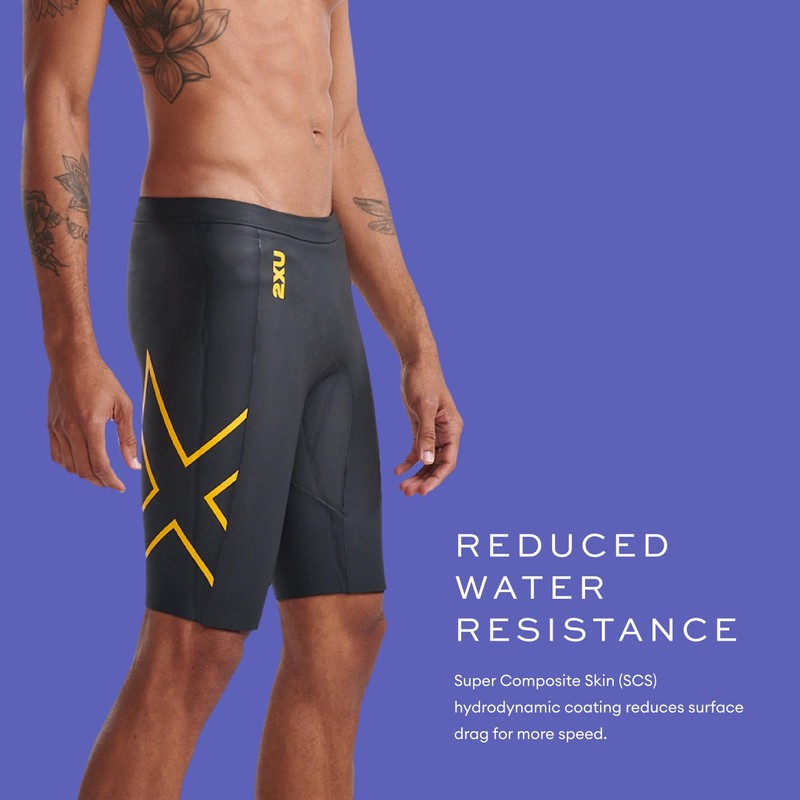 2XU Unisex Propel Buoyancy Short Black/Ambition S