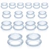 16 Pcs 4 Sizes Cupping Therapy Set, Silicone Cupping Massage