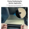 Texture PEI Sheet 235x235mm, 2 Sided Printing Build Plate, Flexible