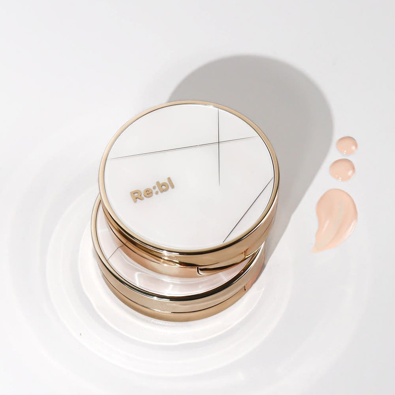 Ribble glow cell-in cushion original + refill + round puff