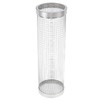 Barbecue Grilling Basket Cylinder Shaped Mesh Wire 304 Stainless Steel