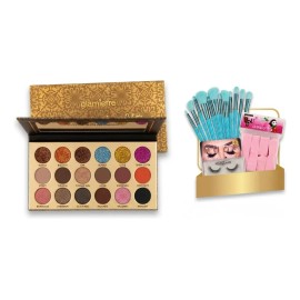Paleta De Sombras Glamierre 18 Colores + Kit Regalo