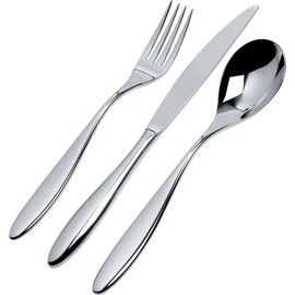 Alessi Mami 5-Piece Cutlery Set, 18/10 Stainless Steel Mirror Polish