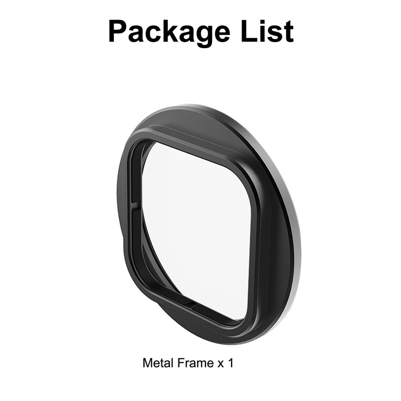 PULUZ Schützender Objektivrahmen Filterrahmen für Insta360 Ace Pro 2, Metall