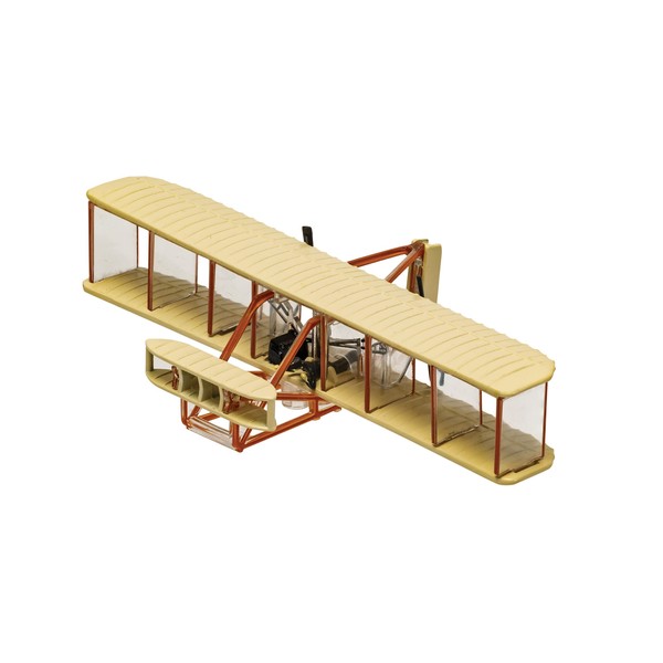 Corgi Diecast Smithsonian Collection 1903 Wright Flyer Miniature Scale Display Model Aircraft CS91304, Cream