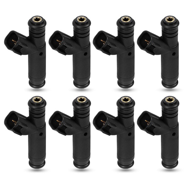 8 Pcs Fuel Injectors Compatible with 2004-2008 Ford F150 E150