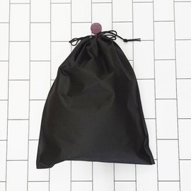 Black Non-Woven Fabric Bag Large 14ea