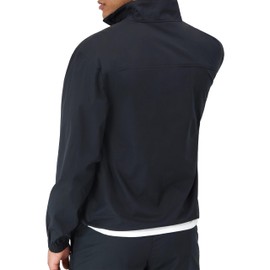 Champion Pullover, Quarter, Comfortable Jacket, Casual 1/4 Zip Popover for Men, Black, Large