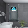 KINGSUSLAY Hanging Laundry Hamper, Hanging Hamper with Free Hanging Hooks,