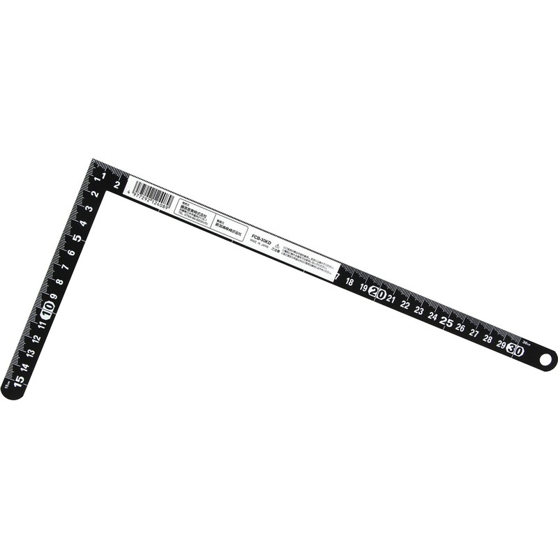 SK11 FCB-30KD Curved Scale for DIY, 11.8 inches (30 cm),