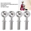 4Pcs Pivot Ball Stainless Steel Ball Head Screw for ARRMA