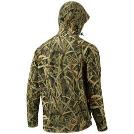BASSDASH Walker Breathable Waterproof Fishing Hunting Wading Jackets with Silent Outer Fabric for Men Women in 7 Sizes