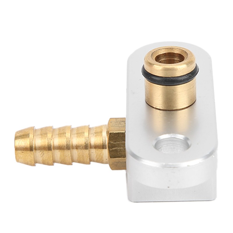 Fuel Rail Adapter Fuel Pressure Regulator Fitting Replacement Fit for
