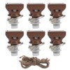 6PCS 20LED Solar String Lights Waterproof Wine Bottle Cork Lamp