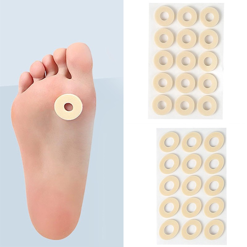 BOGEEL Soft Foam Callus Cushions Oval Corn Cushion Pads Self