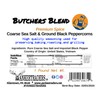 YANKEETRADERS® Butchers Blend, Premium Sea Salt & Pepper Mix, 1