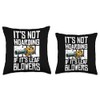 Its Not Hoarding If Its Leaf Blowers Throw Pillow