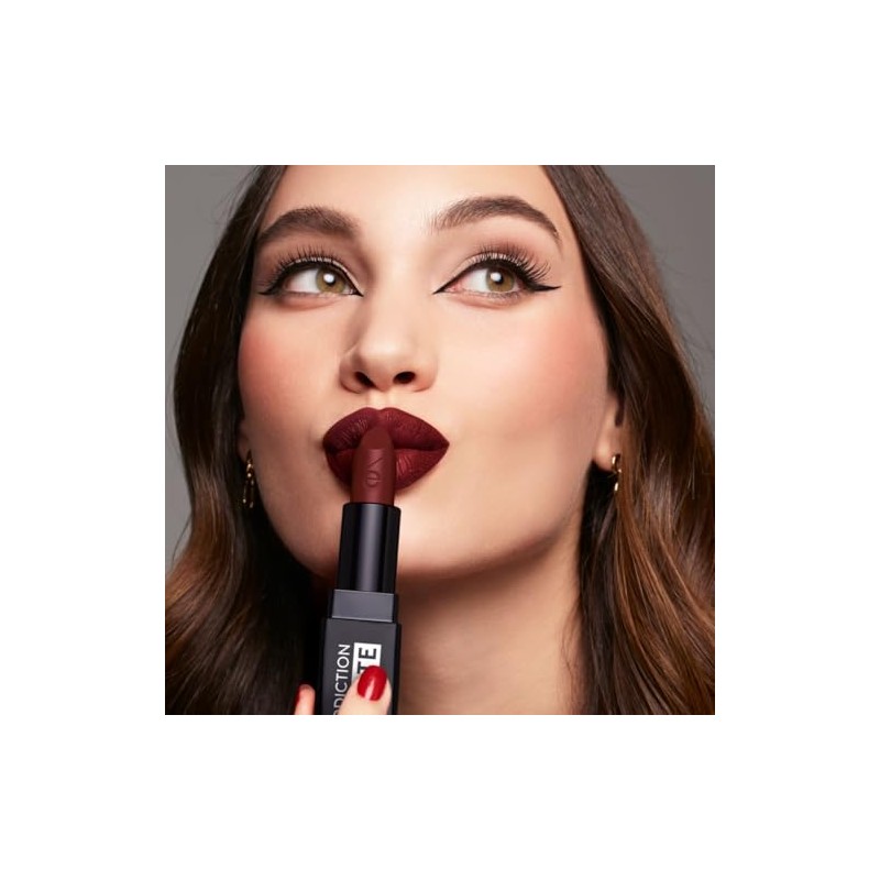ésika – Labial Addiction Matte 4 g, Acabado Mate, Hidratación