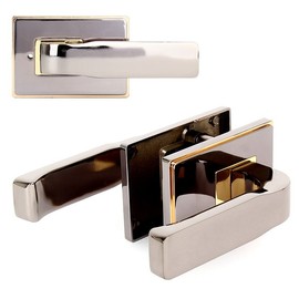 The King Antique Door Handle, Latch & Lock for Rooms, Sash, Bathroom The King Black