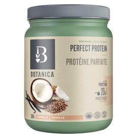 Botanica Vegan Protein Powder | Vanilla Protein Powder 390g | Plant-Based Protein Powder Keto Friendly and Organic Protein Powder Drink with BCAAs Amino Acid Profile Naturally Sweetened | Gluten Free Dairy Free Stevia & Sugar | 10 Servings